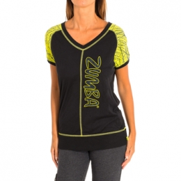 T-shirtKorteMouwZumbaZ1T00469-NEGRO