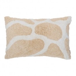 byfonQFloraSierkussen40x60cm-Beige