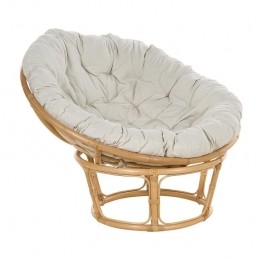 Beliani-SALVO-Fauteuil-Lichtbeige-Rotan