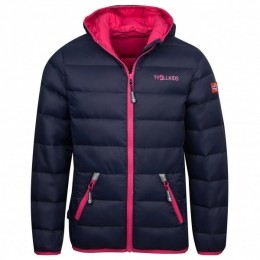 Trollkids-KidsDovrefjellJacket-Donsjackmaat164blauw