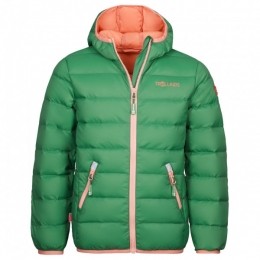 Trollkids-KidsDovrefjellJacket-Donsjackmaat164groen