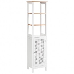 Beliani-ALAMOS-Badkamerkast-Wit-30x160cm-MDF
