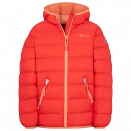 Trollkids-KidsDovrefjellJacket-Donsjackmaat152rood