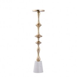 PTMDKandelaarCassady-11x11x56cm-Aluminium-Goud
