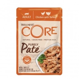 24xWellnessCorePurelypateChickenTurkey85gr