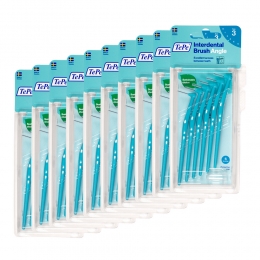 10xTePeAngleInterdentaleRagers06mmBlauw6stuks