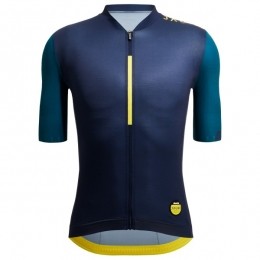 Santini-LeMaillotJauneJersey-Fietsshirtmaat3XLblauw
