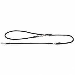 Hunter-BicycleJoggingLeash10170-250-HondenriemmaatLngemax170cm-Durchmesser10cmzwart