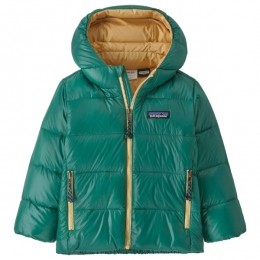 Patagonia-BabysHi-LoftDownSweaterHoody-Donsjackmaat3-6Monthsturkoois