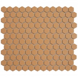 TheMosaicFactoryHexagonmozaektegels23x26cmtuscanygoldmat