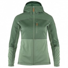 Fjllrven-WomensAbiskoTrailFleece-FleecevestmaatSgroenolijfgroen