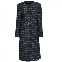 MantelKarlLagerfeldBOUCLELONGJACKET