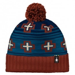 Smartwool-FleeceLinedPathsBeanie-MutsmaatOneSizeblauwrood