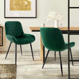 Setvan2eetkamerstoelenRemyvelvetML-Design