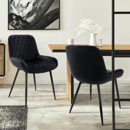 Setvan2eetkamerstoelenRemyvelvetML-Design