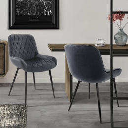 Setvan2eetkamerstoelenRemyvelvetML-Design