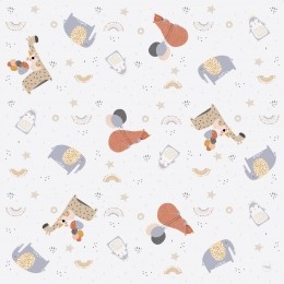 CebaGiraffeFriends120x120cmBeschermendeSpeel-enKnutselmatW-308-000-637