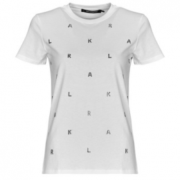 T-shirtKorteMouwKarlLagerfeldRHINESTONEKARLT-SHIRT