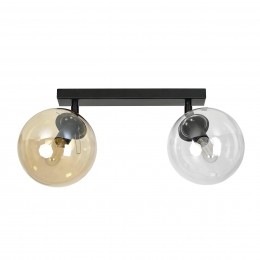 PlafondlampopbouwspotsTofiglas2-lichtsNADUVICollection
