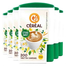 6xCralSteviaSweet200tabletten