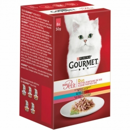 8xGourmetMonPetitVisVlees6x50gr