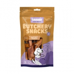 10xBraaafButcheryBeefHeadSkinBitesHondensnack150gr
