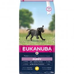 EukanubaPuppyLargeHondenvoerKip15kg