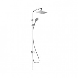 RegendouchesetHansGroheVernisShapeShowerpipe2301JetRenoEcoSmart9lminChroom