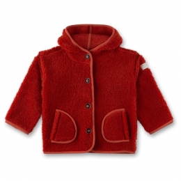 Sanetta-GirlsJacketwithButtons-Vrijetijdsjackmaat128rood