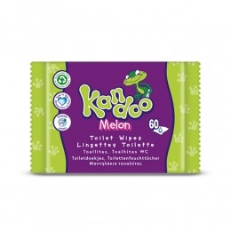 6xKandooVochtigeToiletdoekjesMelon60stuks