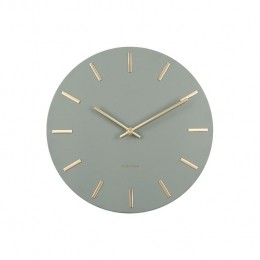 KarlssonWandklokCharm-JungleGroenGoud-30cm