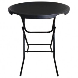 GigaMeubel-StatafelZwart80cm