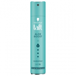 6xTaftHairsprayAloeBoost250ml