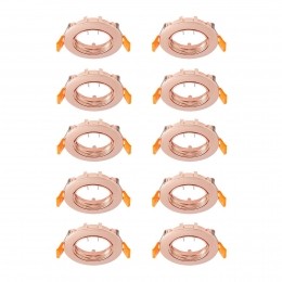 PriosplafondinbouwlampFiburkoperzink82cm10stuks