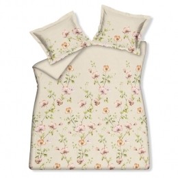 BlossomBreezeDekbedovertrekCreamTan140x200220cmBeige