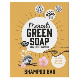 3xMarcelsGreenSoapShampoobarVanillaCherryBlossom90gr