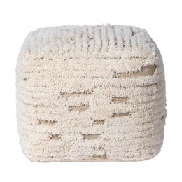 AtmoozRub-Poef-Beige-Wol-50x50x45cm