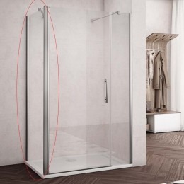 ZijwandvoorDouchecabineLacusGiglioMontecristo80x190cm6mmNanoGlas