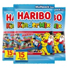 3xHariboKindermixUitdeelzakjes375gr