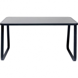 TuintafelSantos143x83cmzwartKareDesign