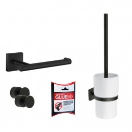 ToiletsetAccessoiresSmedboSmartPackHouseMatZwart