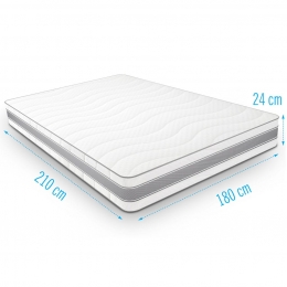 KoudschuimmatrasINTENSOR180x210dikte24cm