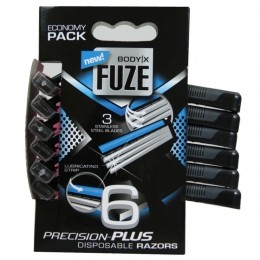 12xBody-XFuzeMenTripleBladesWegwerpmesjes6stuks