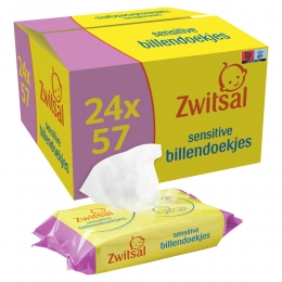 ZwitsalBillendoekjesSensitiveVoordeelverpakking24x571368stuks