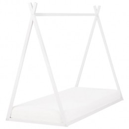 Beliani-SAURAT-Kinderbed-Wit-90x200cm-Dennenhout