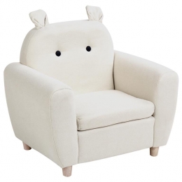 Beliani-MARIBO-Kinderfauteuil-Beige-Linnen