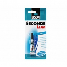 BisonSecondeLijmGel3gr