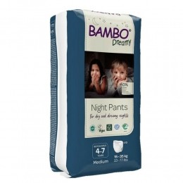 2xBamboNatureBamboDreamyNachtluierbroekjes4-7jaarUnisex10stuks