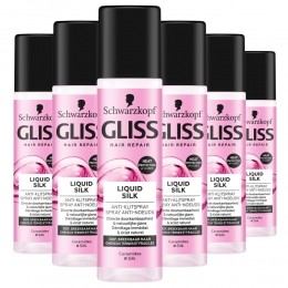 6xGlissAnti-KlitSprayLiquidSilk200ml