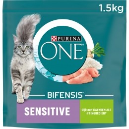 4xPurinaONESensitiveKalkoen15kg